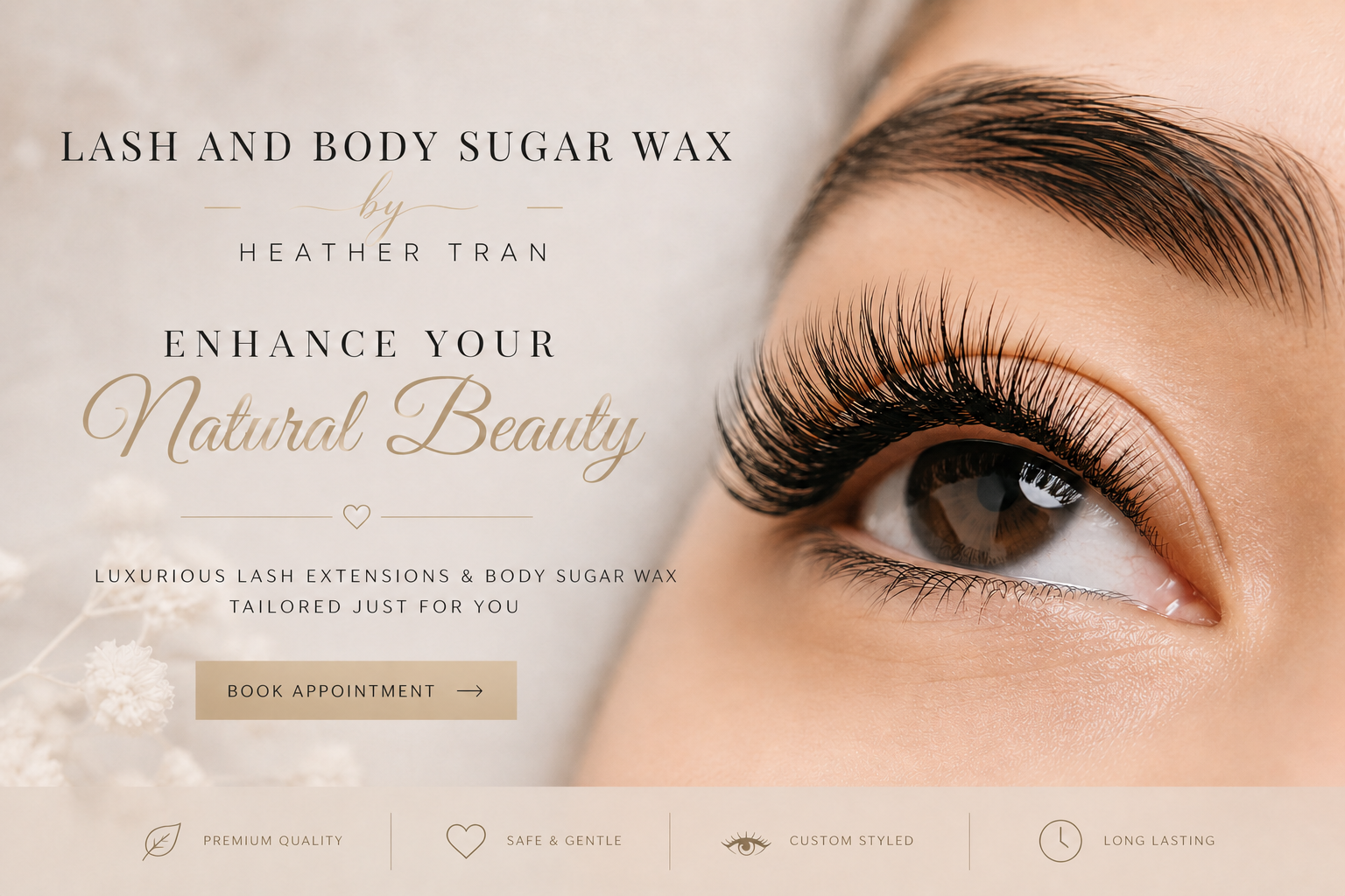 Lash by Heather Tran — enhance your natural beauty with luxurious custom lash extensions